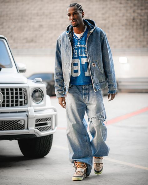 some of my favorite @shai looks this season. aura personified. Oversized Jeans Outfit Men, Sga Fits, Honestly Nevermind, Basketball Jersey Outfit, Shai Gilgeous Alexander, Football Jersey Outfit, Outfit Oversize, Nba Outfit, 90s Hiphop