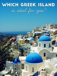 Which Greek Island is ideal for You? Click through to discover which one of the Greek Islands is the best for you! Greek Islands To Visit, Best Island Vacation, Greek Island Hopping, Best Greek Islands, Greece Itinerary, Greek Vacation, Trip To Greece, Greece Trip, Greek Isles