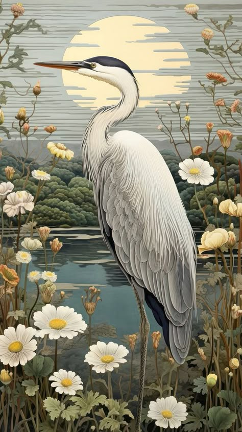 Heron art