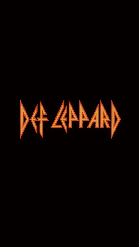 Def Leppard Wallpaper, Def Leppard Logo, Rock Album Covers, Rock Band Logos, Rock N Roll Art, Rock Band Posters, Band Wallpapers, Record Art, Band Logo