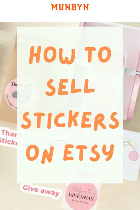 sticker business on etsy Sell Stickers Online, How To Sell Stickers On Etsy, Selling Stickers On Etsy, How To Sell Stickers, Popular Stickers To Sell, Neutral Stickers, Sell Stickers, Etsy Hacks, Selling Stickers