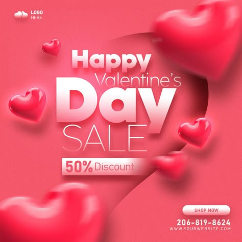 Valentines Social Media Posts, Valentine Poster Ideas Graphic Design, Valentines Design Graphic, Valentines Day Social Media Posts, Valentines Advertising, Valentines Day Advertising, Valentine Instagram Post, Valentines Day Ads, Valentines Day Graphic Design