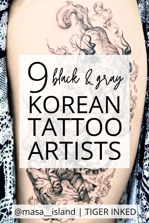 Korean Warrior Tattoo, South Korean Tattoo Ideas, Korean Themed Tattoo, Korean Tiger Tattoo South Korea, Korean Sleeve Tattoo, Korean Tattoos Men, Dragon Tattoo Korean, Korean Tattoo Ideas South Korea, Korean Tattoo Sleeve