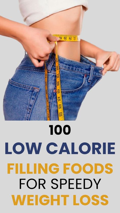 Low Calorie Filling Foods will keep you fuller and longer and support for your Speedy Weight loss Low Calorie Foods List, Filling Low Calorie Meals, Protein Recipes Dinner, Calorie Deficit Diet, Weight Watchers Points List, 100 Calorie Meals, Low Calorie Recipes Easy, Healthy Eating Menu, Filling Foods