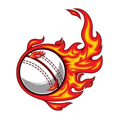 Cricket Logos, Cricket Theme Cake, Cricket Logo Design, Fire Sticker, Cricket Logo, Cricket Ball, Cracked Wallpaper, Logo Silhouette, Fire Logo