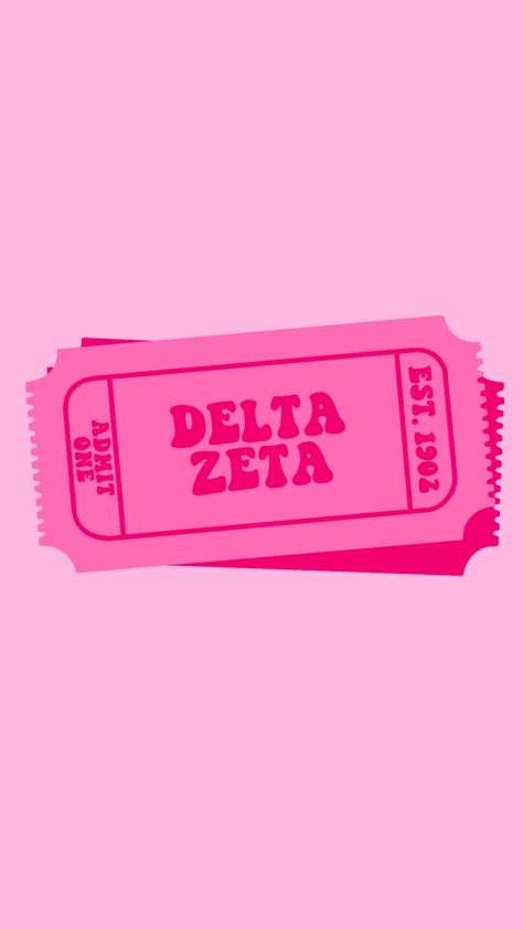 Sorority Canvas Paintings Delta Zeta, Delta Zeta Painting, Delta Zeta Graphics, Dz Graphics, Delta Zeta Canvas, Zeta Canvas, Sorority Canvas Paintings, Delta Zeta Shirts, Sorority Themes