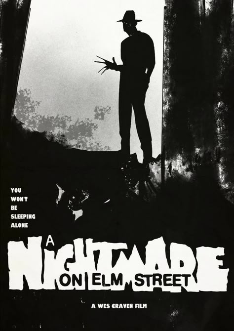 vintage horror wes craven Nightmare On Elm Street Poster, Classic Horror Movies Posters, Street Poster, Horror Photos, Wes Craven, Slasher Film, Slasher Movies, Horror Movie Icons, Film Poster Design