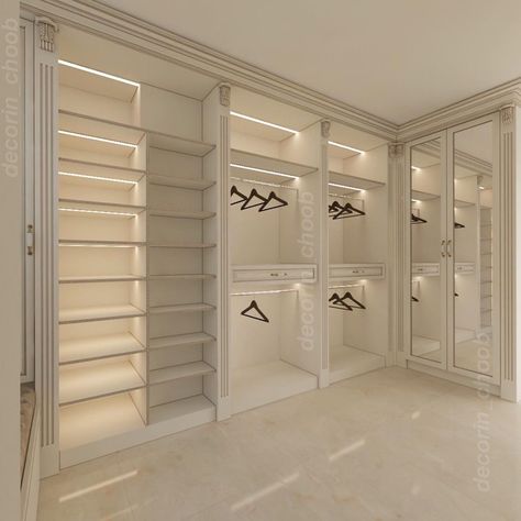 Dream Closet Design, Walk In Closet Design, Closet Design Layout, Luxury Closets Design, Closet Renovation, Wardrobe Interior Design, Closet Layout, Closet Remodel, Closet Decor