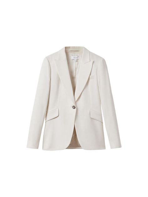 Single Breasted Suit, Reiss Women, Capsule Wardrobe Essentials, Cream Blazer, Soft Teddy Bear, Weekend Max Mara, Jumpsuit Skirt, Jean Accessories, Tailored Blazer