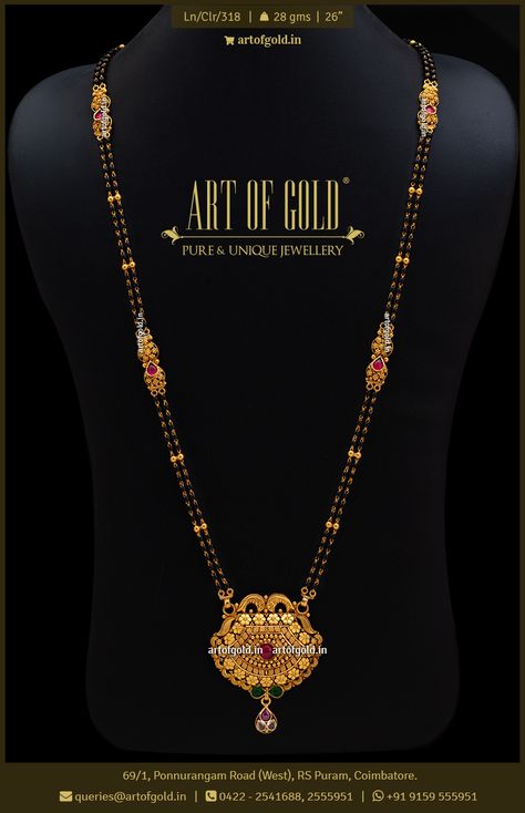 Blackbeeds Chain Long, Black Beads Long Chain Designs Gold, Long Nalapusalu Designs Gold, Long Black Beads Mangalsutra Designs Gold, Long Black Beads Designs, Long Black Beads Chain Indian Gold, Magal Sutra Design Gold Latest Long, Black Beads Mangalsutra Design Indian, Mangal Sutra Designs Gold