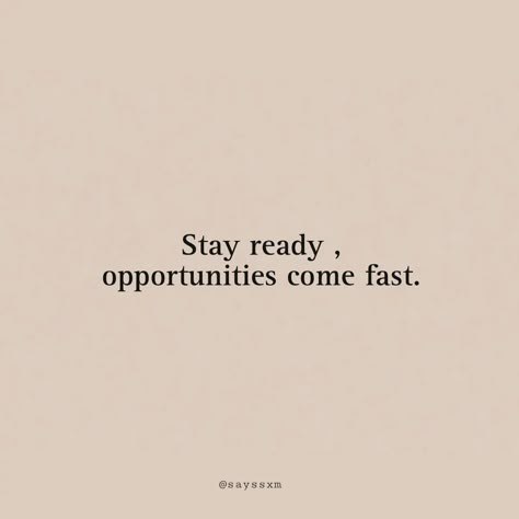 Opportunities comes fast!! #quotestoliveby #quotestoliveby #quote #explore #fypage Better Opportunity Quotes, Take The Opportunity Quotes, Unexpected Opportunity Quotes, Opportunity Vision Board, Be Open Quotes, Open Up Quotes, Opening Up Quotes, New Opportunity Quotes, Resolution Board