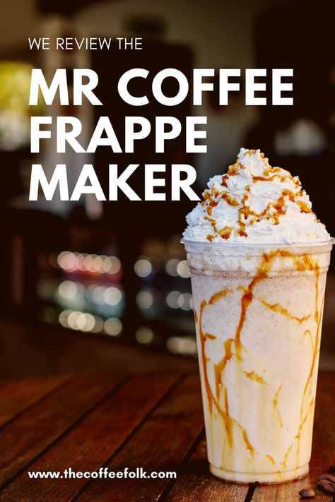 The Mr Coffee Frappe Maker is intuitive to use, well-built and excels in bringing frappes and iced coffees from the store into your own kitchen. Coffee Frappe, Mr Coffee, Frappe, The Store, Hot Coffee, Iced Coffee, Coffee Maker, Ice Cream, Coffee