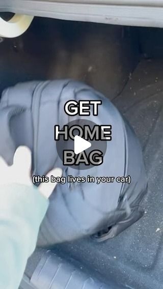 Tactically Prepped on Instagram: "Often overlooked prep ⚠️🙏 What else is in your “get home” bag?

#prepper #prep #urbanprepper #home #safety #survival #car #tips #emergency #preparedness #fyp" Pet Emergency Kit, Car Survival Kits, Evacuation Kit, Get Home Bag, Car Emergency Kit, Tactical Life, Car Tips, Bug Out Vehicle, Apocalypse Survival