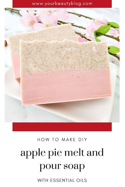 Fall Melt And Pour Soap Ideas, Apple Pie Melt, Fall Soap Recipes, Melt And Pour Soap Ideas, Melt And Pour Soap Recipes, Milk Soap Recipe, Apple Soap, Natural Soaps Recipes, Diy Soap Bars