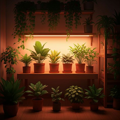 10 Essential Tips for Choosing the Best Plant Lights for Your Indoor Garden - Grow IT Plant Shelf With Lights, Diy Indoor Plant Shelf With Grow Lights, Grow Light Aesthetic, Indoor Plant Shelves, Plant Benefits, Grow Lights For Plants, Plant Lights, Plant Shelf, Watering Cans