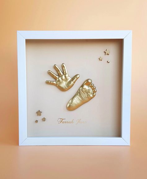 Hand And Feet Casting, Mothers Day Keepsake, Handprint Butterfly, Love Wood Sign, Baby Handprint, Casting Kit, Boy Diy, Expecting Mom Gifts, Nursery Decor Boy