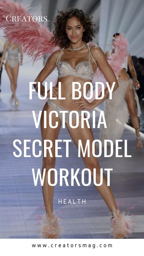 Workout For Models Victoria Secret, Victoria Secret Angel Workout Plan, Victoria Secret Training Plan, How To Become A Victoria Secret Model, Victoria Secret Gym Workout, Workouts Victoria Secret Models, Victoria Secret 38 Step Workout, Victoria's Secret Angel Workout, Victoria Secret Model Workout