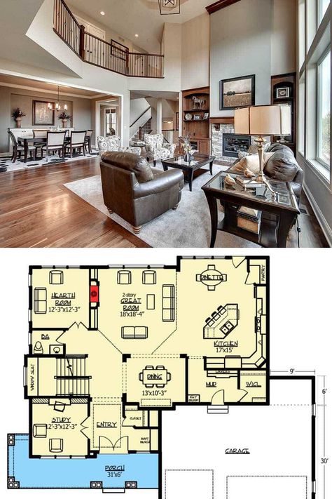 Floor Plan 3 Bedroom 2 Story, 5 Room House Plans 2 Story, House Layout Plans 4 Bedroom 2 Story, 2 Story Living Room Floor Plan, Big House Layouts 2 Story, 5 Bedroom House Floor Plan 2 Story With Basement, Two Story Open Concept House Plans, 2 Story Living Room House Plans, Big House Floor Plans 2 Story