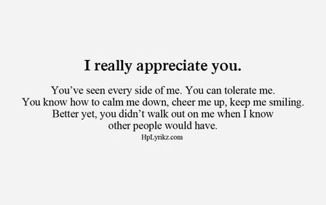 I appreciate you and the man that you are to me. You have no idea the impact you have on me ❤✨❤ I'm so blessed and grateful for you !! Thankful Quotes For Him, I Appreciate You Quotes, Appreciation Quotes For Him, Appreciate You Quotes, Thankful Quotes, Thank You Quotes, Appreciation Quotes, Husband Quotes, Love Me Quotes