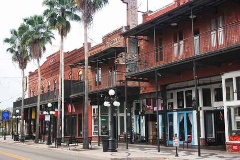 Ybor City: Things to Do + Where to Eat & Drink in Tampa's Latin Quarter Ybor City Tampa, Columbia Restaurant, Orlando Trip, Ybor City, Orlando Travel, Latin Quarter, Centennial Park, Tampa Bay Area, City Museum