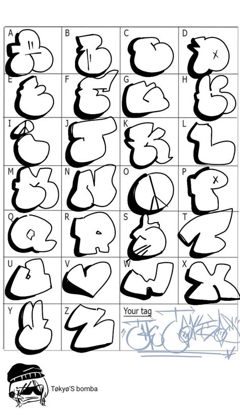 fonts alphabet calligraphy Graffiti Drawings Words, Street Art Font, Fonts Calligraphy Alphabet, Tagging Letters, Fonts Graffiti, Graffiti Alphabet Styles, Alphabet Graffiti, 3d Graffiti Street Art, Fonts Handwriting Alphabet