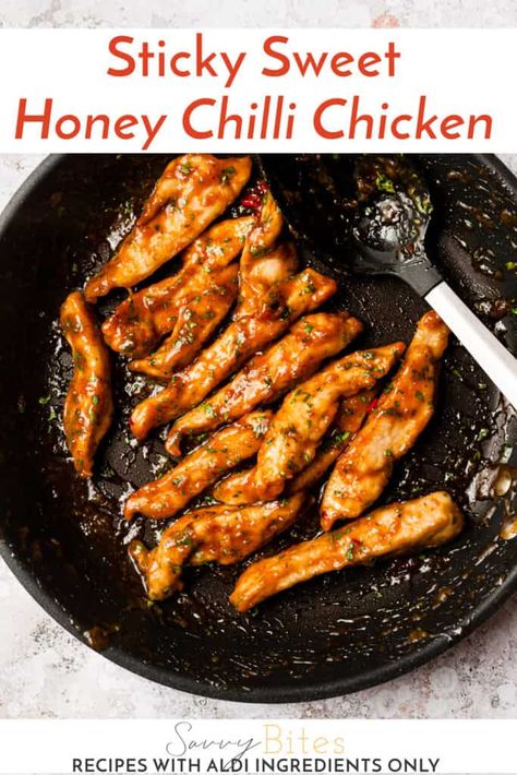 Honey Chili Chicken, Sweet Chilli Chicken Recipe, Honey Chilli Chicken, Juicy Chicken Breast Recipes, Desserts Spring, Honey Balsamic Chicken, Chilli Chicken Recipe, Sweet Chilli Chicken, Recipes Budget