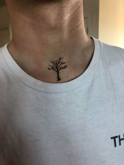 Men Small Forearm Tattoos, Tattoo Ideas For Men Nature, Men’s Tattoo Behind Ear, Collar Tattoo Men, Men’s Tattoos For Arms, Tree Chest Tattoo, Sick Tattoos For Guys, Poison Tree Tattoo, Little Tattoos For Men