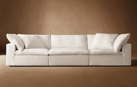 12 Best Cloud Couch Dupes, According to Interior Designers Cloud Sofa Restoration Hardware, Rh Cloud Sofa, Restoration Hardware Cloud Couch, Couch Alternatives, The Cloud Couch, Restoration Hardware Cloud, Cloud Couch, Cloud Sofa, Home Atelier