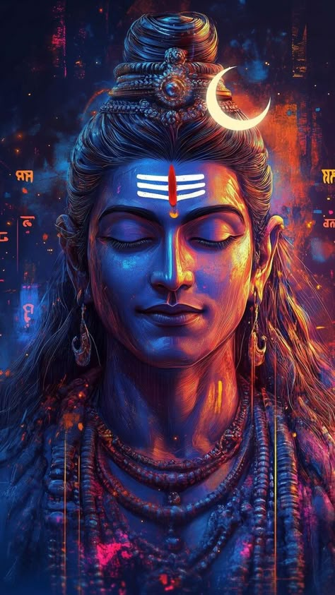 Shiva Hanuman Wallpaper, Siva Photo, Bhairava God Art, Sivan Photos, Mahadev Photo, Jai Shiv Shankar, Krishna Mahadev, Jai Bholenath, Album Artwork Cover Art