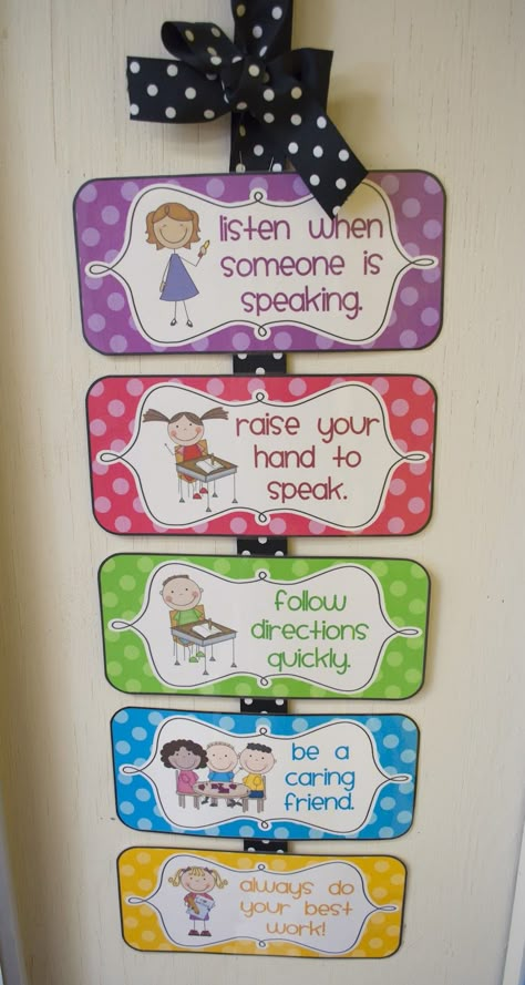 Mrs. Ricca's Kindergarten: Classroom Management {Freebies} http://mrsriccaskindergarten.blogspot.com.au/2012/08/classroom-management-freebies.html Kindergarten Classroom Management, Behavior Charts, Class Rules, Whole Brain Teaching, Classroom Organisation, Beginning Of Year, Class Management, Classroom Behavior, Kindergarten Ideas