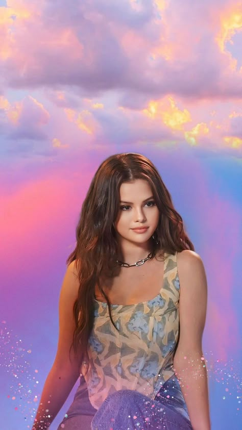 Selena Gomez Pink, Celebrity Wallpaper Aesthetic, Selena Wallpaper, Selena Gomez Cover, Ariana Grande Selena Gomez, Selena Gomez Aesthetic, Selena Gomez Wallpaper, Selena Gomez Album, Selena And Taylor