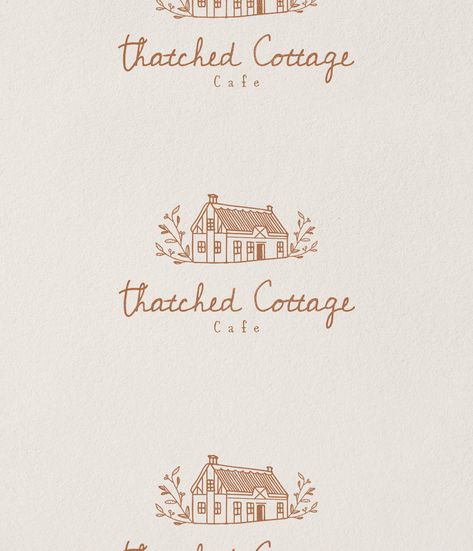 Cottage Branding Design, Farmhouse Graphic Design, Farmhouse Logo Design, Cottage Graphic Design, Cottage Core Branding, Homestead Branding, Cottage Branding, Cottage Logo Design, Cottage Cafe