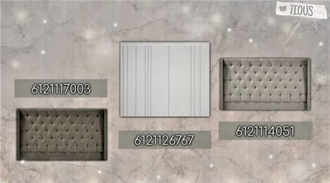 Bed Frame Codes For Bloxburg, Headboard Codes For Bloxburg, 7ious Bloxburg Decals, Blockburg Garage Ideas, Bed Frames Decals Bloxburg, Bloxburg Head Boards Codes, Bloxburg Backboard Decal, Roblox Headboard Decal Codes, Bed Codes Bloxburg