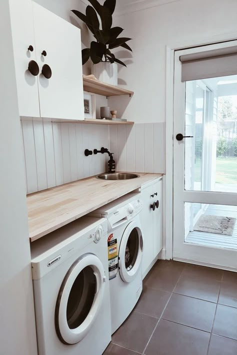 Bunnings Laundry, Laundry Cupboard, Laundry Reno, Laundry Renovation, Laundry Makeover, Dream Laundry Room, Laundry Room Layouts, Laundry Design, Laundry Room Renovation