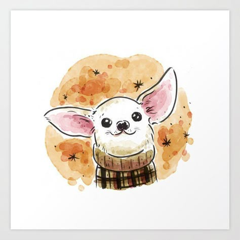 Chihuahua Art, Chihuahua Lover, Chihuahua Love, Pet Food, Dog Art, Chihuahua, Animal Art, A Dog, Cute Animals