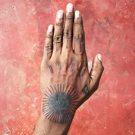 Hand Tattoo Inspiration, Nomadic Tattoo, Corrie Foreman, Croatian Tattoo, Written On The Body, Dark Skin Tattoo, Pagan Tattoo, Any Tattoo, Octopus Tattoo Design