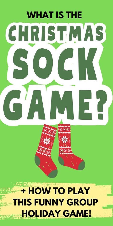 Looking for unique white elephant games or Christmas gift games not everyone else is playing? Definitely add this funny holiday game that everyone loves (plus you get new Christmas socks from the exchange game!). Tons of ideas of what to put inside Christmas socks (game filler ideas) too! Fun holiday game for kids and adults! #fungames #groupgames #holidaygame #presentgames #exchanginggifts #christmasparties Christmas Exchange Games, Christmas Sock Exchange Party, Sock Gift Ideas, Christmas Sock Exchange, Sock Exchange Party, Christmas Socks Exchange, Christmas Party Games For Groups, Christmas Eve Games, Fun Holiday Games