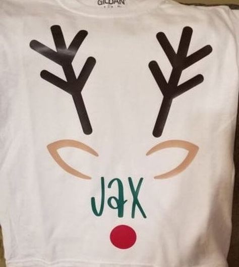 Personalized Reindeer t-shirt Christmas t shirt #christmastshirt T shirt #tshirt t-shirt #t_shirt t shirts #tshirts t-shirts #t_shirts T shirt design #tshirtdesign T-shirt designs #t_shirtdesign T shirts designs #tshirtsdesigns 4.5 Kids Christmas Tshirts Ideas, Reindeer Shirts For Kids, Diy Christmas Shirts For Kids, T Shirt Design 2023, Boys Christmas Shirts, Christmas Shirts Vinyl, T Shirt Design Vintage, Holiday Shirt Ideas, Diy Christmas Shirts