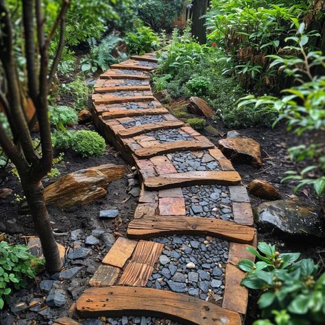 11+ Eco-Friendly Backyard Renovations Ideas for a Sustainable Makeover • 333+ Images • [ArtFacade] Natural Backyard Landscaping, Eco Aesthetic, Sustainable Backyard, Backyard Ecosystem, Colonial Garden, Stone Paving, Drought Resistant Plants, Sustainable Landscaping, Outdoor Furniture Ideas