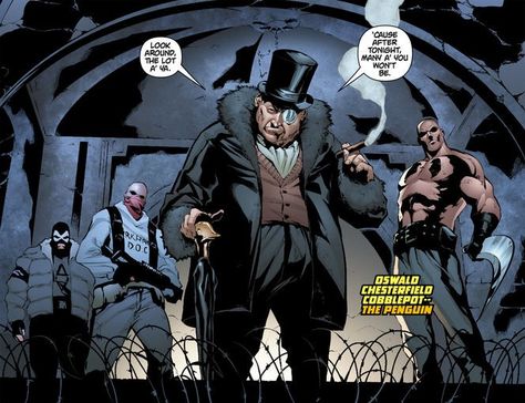 Arkham Asylum Most Wanted: Penguin Batman History, The Penguin Batman, Batman Villains, Batman Drawing, Penguin Drawing, Rogues Gallery, Comics Characters, Penguin Art, Dc Villains