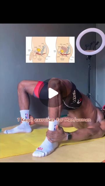 Kegel Exercises For Men Workout, Muscles Man, Kegel Weights, Pelvic Floor Muscle Exercise, Kegel Exercise For Men, Exercise For Men, Health Chart, Gym Workout Planner, Pelvic Floor Exercises