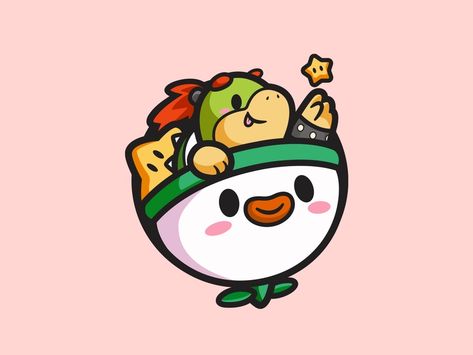 Bowser Jr, Super Mario Art, Nintendo Art, Mario Art, Super Mario Bros, Mario Bros, Super Mario, Cute Drawings, Mario