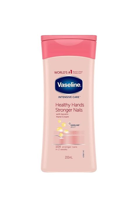 Vaseline Lotion, Vaseline Intensive Care, Volleyball Bag, Hand Nails, Stronger Nails, Vaseline Jelly, Nails Care, Basic Skin Care Routine, Cream Nails