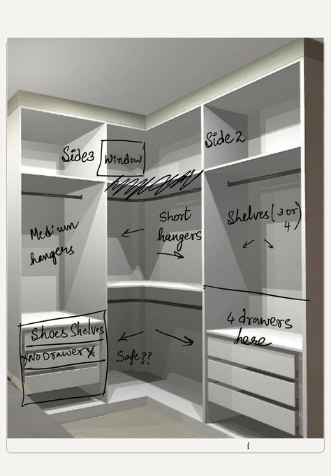 Fitted Corner Wardrobe Ideas, L Shape Fitted Wardrobes, Closet Organization L Shape, L Shape Closet Organization Ideas, L Shape Small Closet, Dressing L Shape, L Shape Walk In Wardrobe, Small L Shaped Closet Ideas, U Shape Closet Walk In