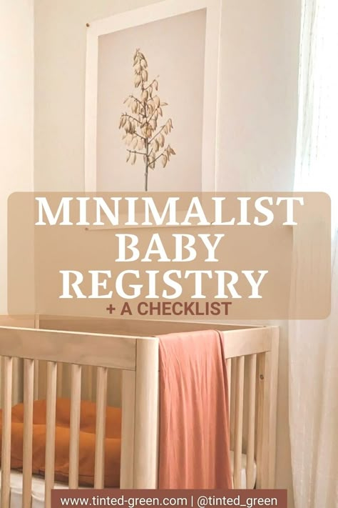 Gender Neutral Baby Registry, Baby Items List, Minimalist Baby Registry, Baby Items Must Have, Minimal Baby, Baby Registry List, Baby Shower Registry, Baby Registry Checklist, Baby Registry Items