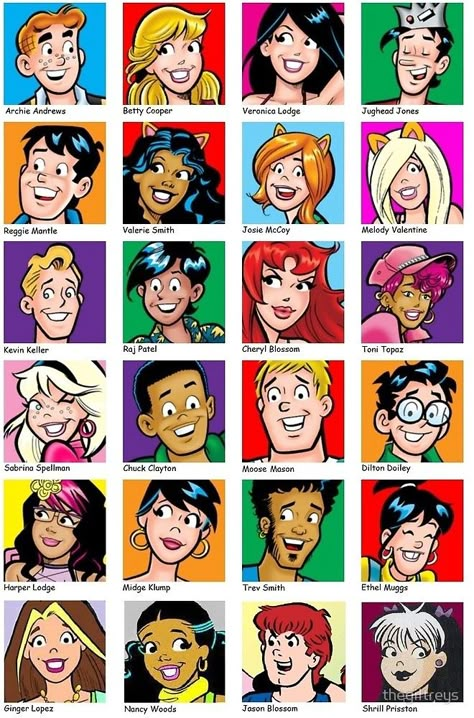 Riverdale Comics, Archie Comics Riverdale, Archie Comics Characters, Riverdale Characters, Riverdale Aesthetic, Bughead Riverdale, Riverdale Funny, Riverdale Memes, Betty And Veronica