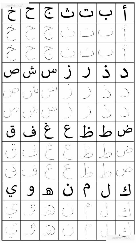 Arabic Worksheets Activities, Learning Arabic For Beginners, Handwriting Worksheets For Kids, Alphabet Letter Worksheets, Letter Recognition Worksheets, Alphabet Writing Practice, Writing Practice Sheets, Arabic Alphabet Letters, Arabic Letters