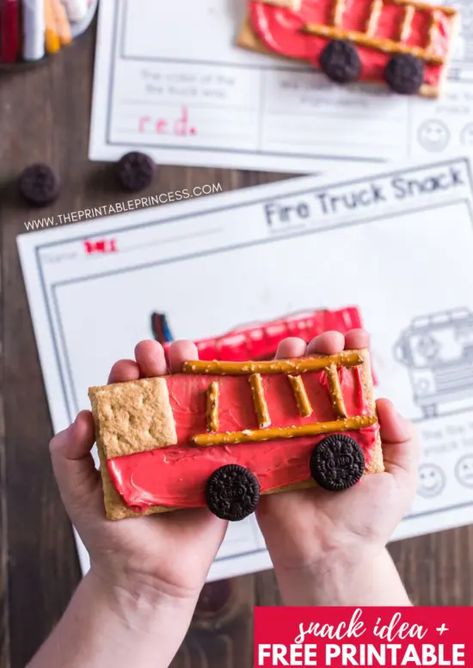 Fire Safety Preschool Crafts, Fire Safety Crafts, Fire Safety Free, Community Helpers Preschool Crafts, Fire Safety For Kids, Fire Safety Theme, Fire Safety Activities, Community Helpers Preschool Activities, Fire Safety Preschool