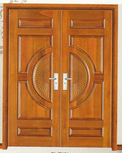 Top 40 Amazing Wooden Main Door Design Ideas - Engineering Discoveries Double Door Design Wood Indian, Door Design Wood Indian, Double Door Design Wood, Main Door Design Ideas, Pintu Ganda, Entry Door Designs, Door Design Ideas, House Front Door Design, Modern Wooden Doors