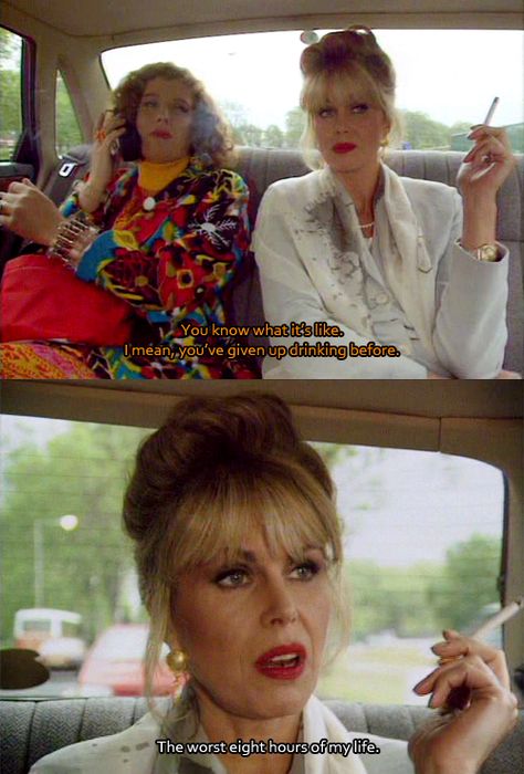 Ab Fab Absolutely Fabulous Quotes, Patsy And Eddie, Patsy And Edina, Patsy Stone, Jennifer Saunders, Fabulous Quotes, Joanna Lumley, Ab Fab, British Comedy